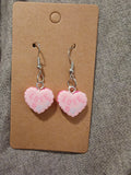 Heart love earrings