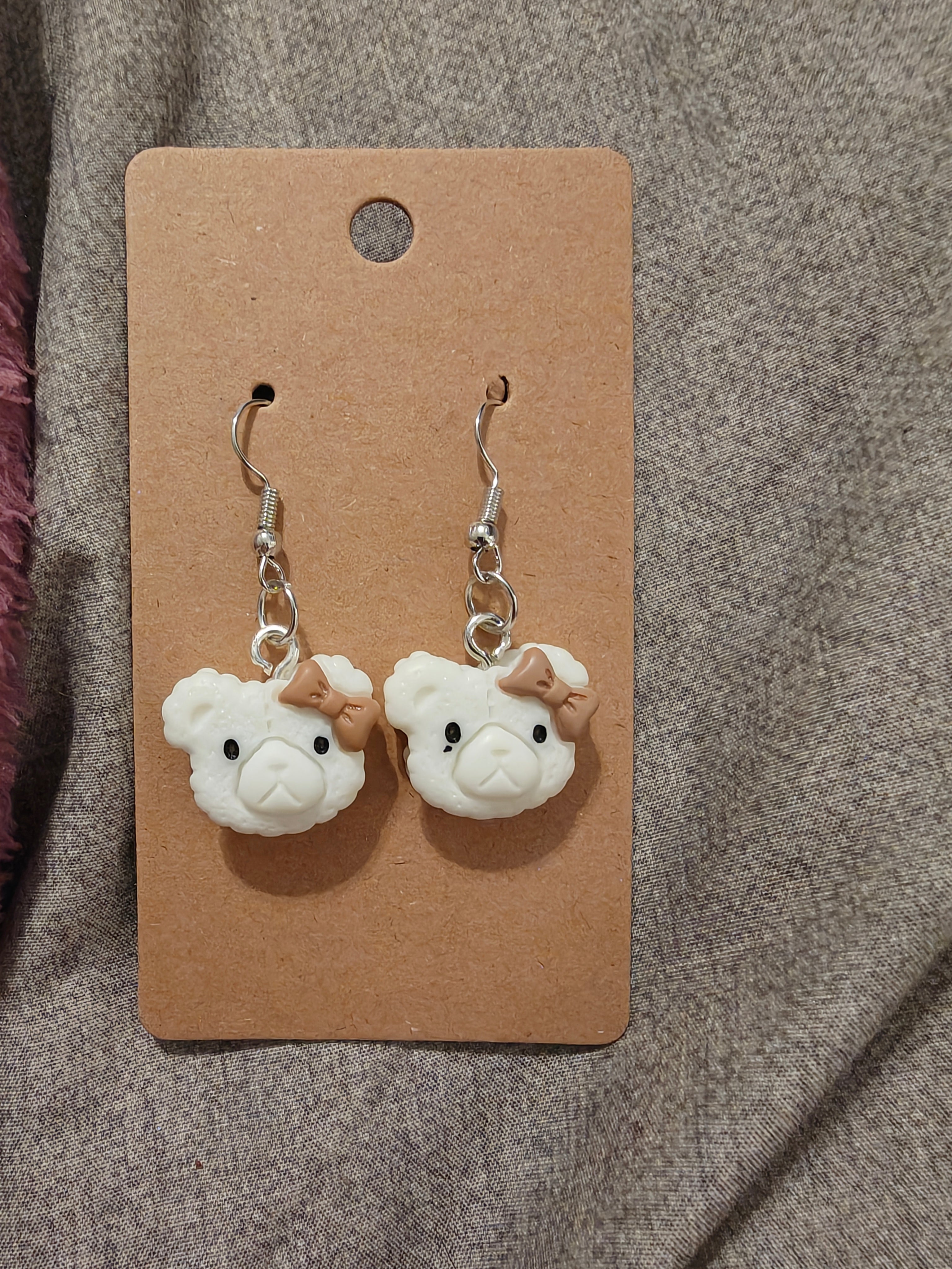 Bear earrings